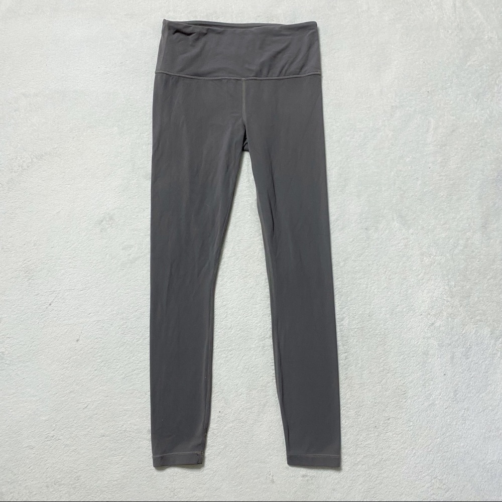 Athleta high waisted grey yoga leggings size xs